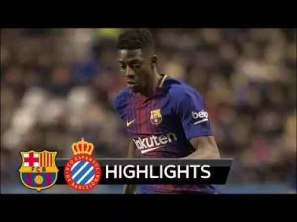 Video: Barcelona vs Espanyol 0-0 (4-2) - Highlights & Penalty Shootout - Catalan Cup 07/03/2018 HD